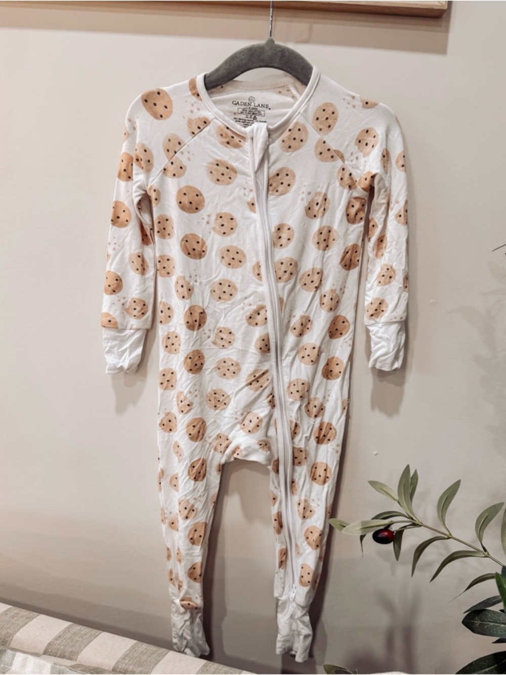 Caden Lane Cookie Crumble Convertible Zip Romper 12-18m